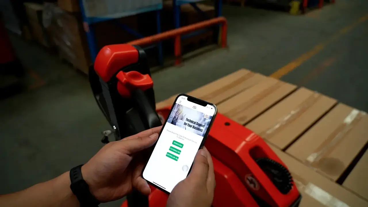 Transpalette accompagnant électrique WPL202 — vue 8